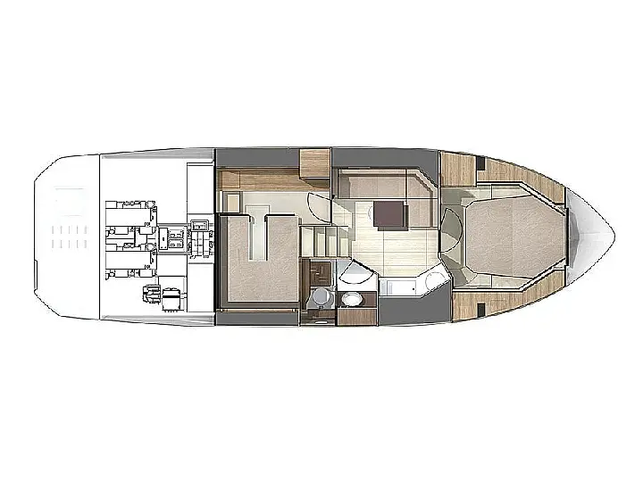 Cranchi Z35 - Layout image