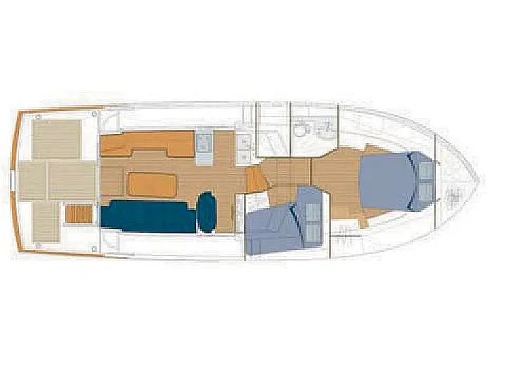 Beneteau Swift Trawler 47 Fly - Layout image