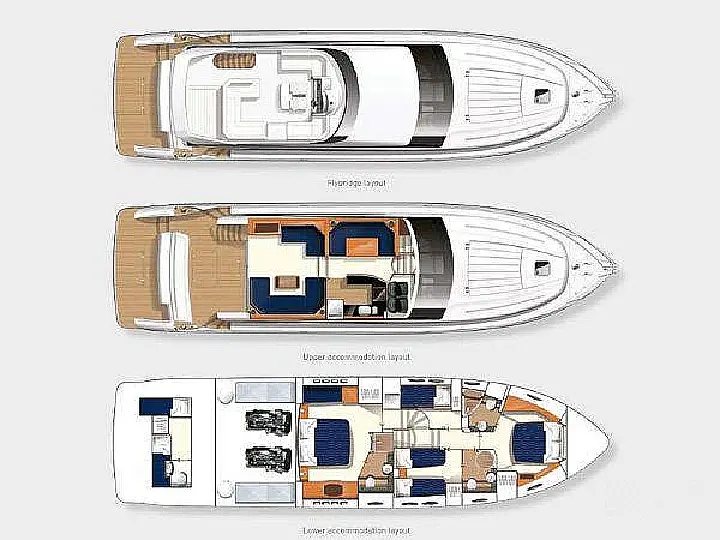 Princess 62 - Layout image