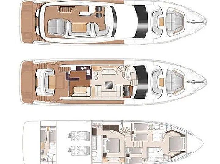 Princess Y72 - Layout image