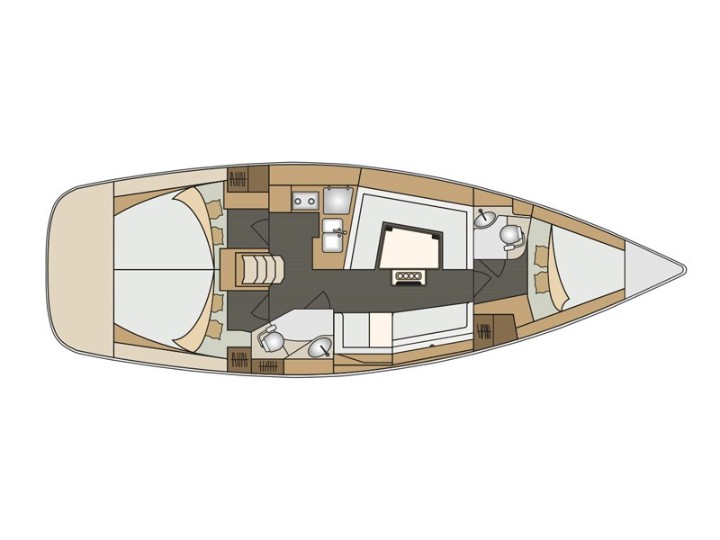 Elan 40 Impression - Layout image