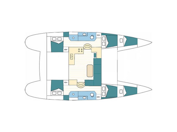 LAGOON 39 - Layout image