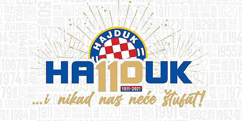 PHOTOS: Hajduk Split present new gold kit to mark 110th birthday